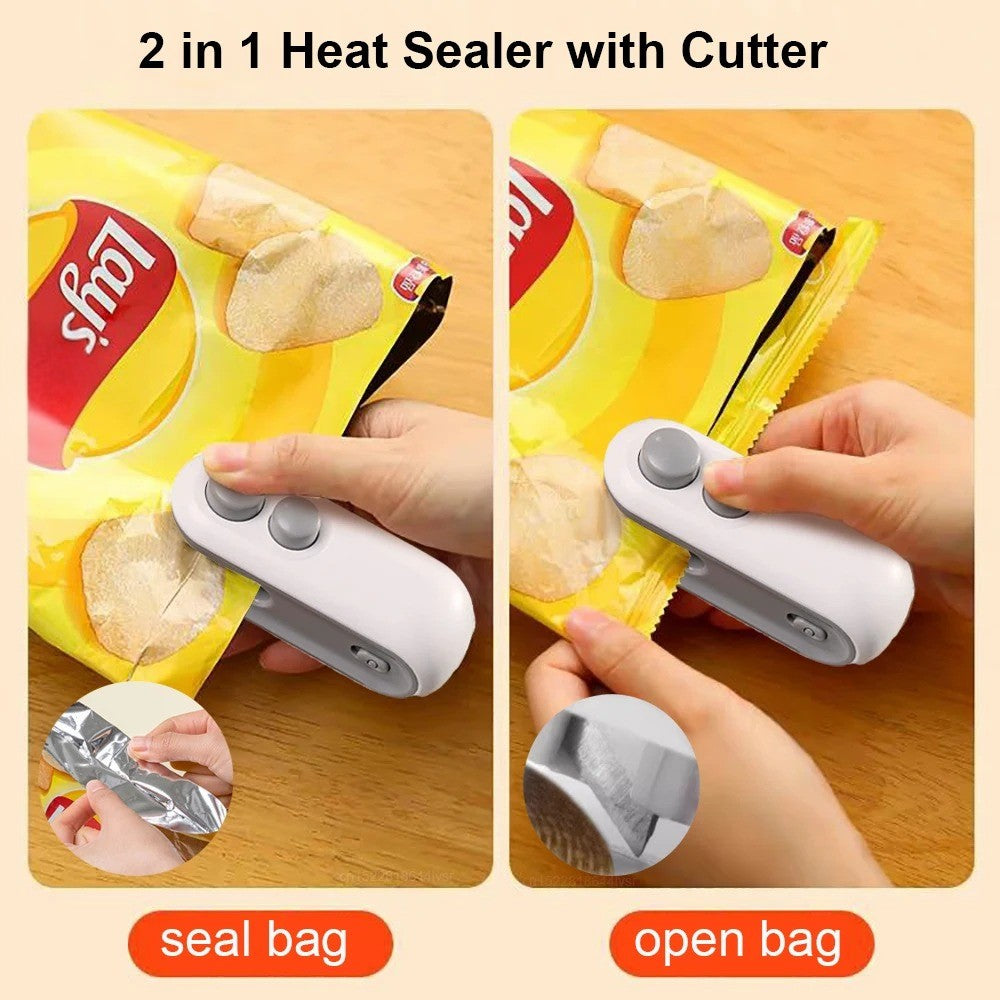 Mini Heat Sealer – Freshness in a Snap!