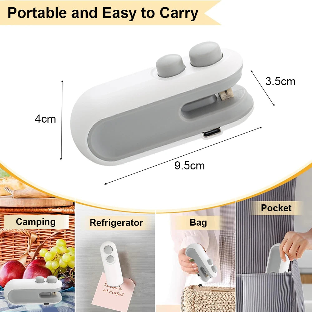 Mini Heat Sealer – Freshness in a Snap!