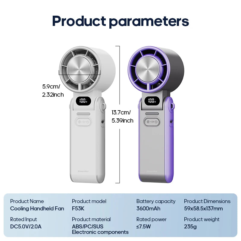 Pocket-Sized Turbo Cooling Fan