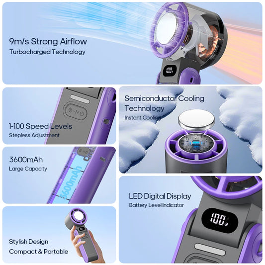 Pocket-Sized Turbo Cooling Fan