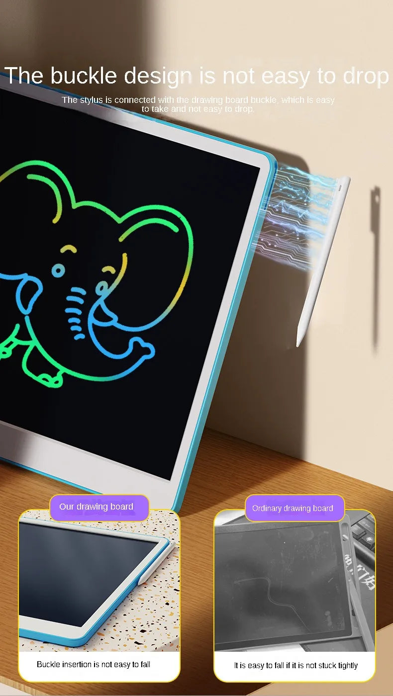 DoodlePro™ – 19" Rechargeable LCD Drawing Board for Kids 🎨