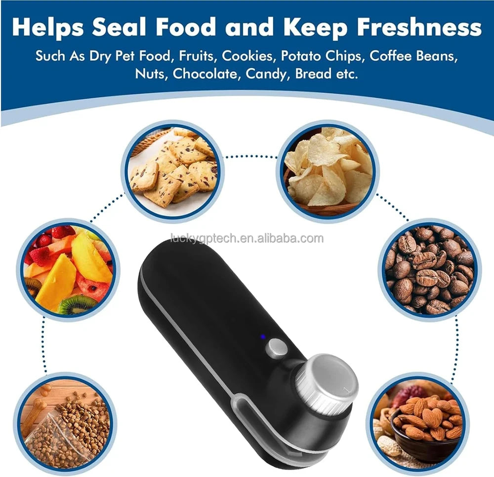 FreshLock™ Pro - USB Rechargeable Bag Sealer