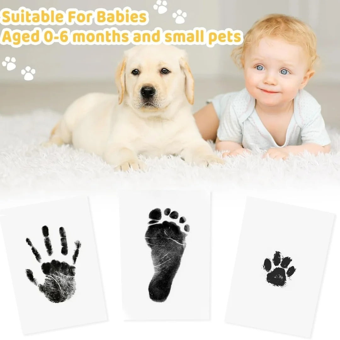 Inkless Baby & Pet Hand Foot Print Kit