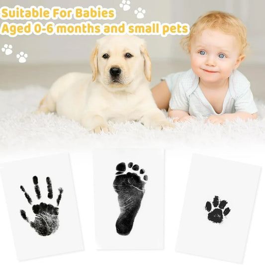 Inkless Baby & Pet Hand Foot Print Kit