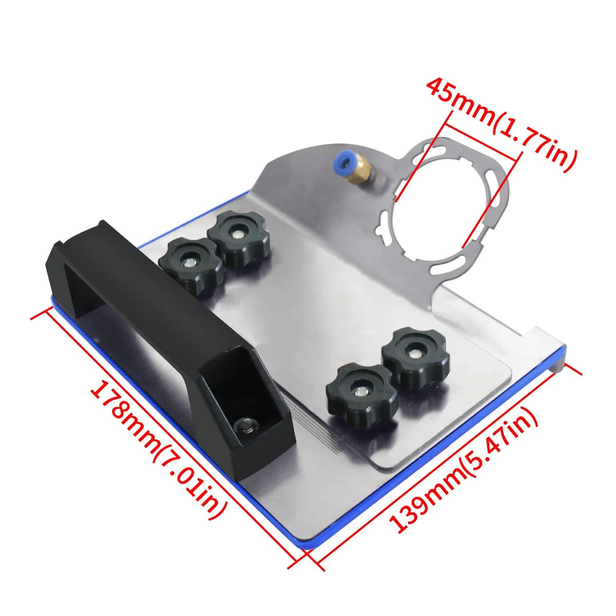 45° Tile Chamfering Tool – Grinder Attachment