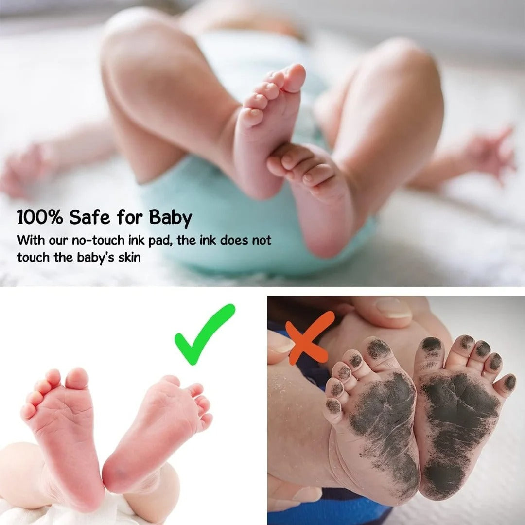 Inkless Baby & Pet Hand Foot Print Kit