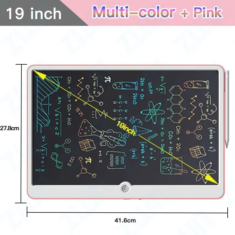 DoodlePro™ – 19" Rechargeable LCD Drawing Board for Kids 🎨