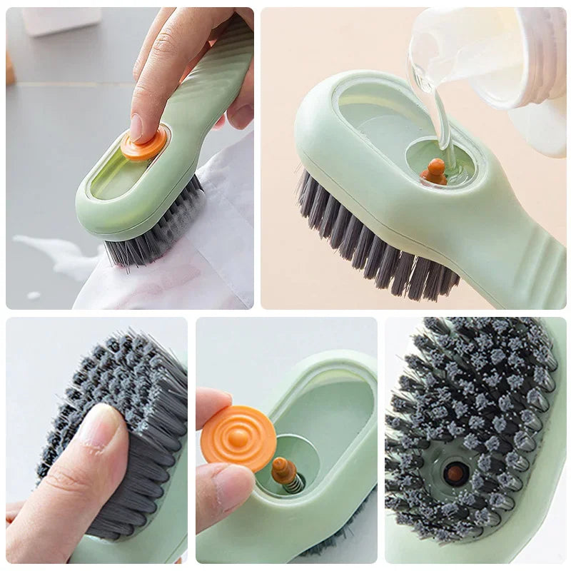 Press & Clean Brush