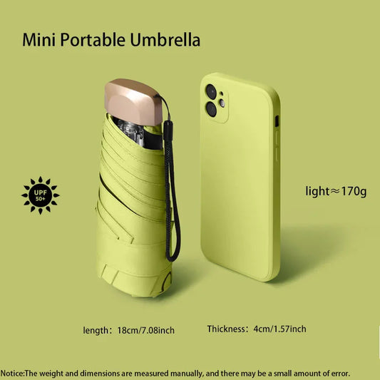 Pocket-Ready UV Umbrella