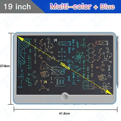 DoodlePro™ – 19" Rechargeable LCD Drawing Board for Kids 🎨
